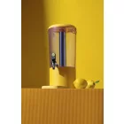 Juice-adagoló, 8 l tartály, citromsárga, HENDI UNIQ