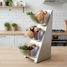 Kínálóállvány, 19×24x41 cm