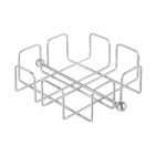 Szalvétatartó, 19×19×6,5 cm