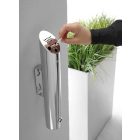 Hamutartó, falra szerelhető, 7,5×46 cm