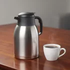 Termosz, vákuumkancsó, 2 liter, alkalmas a 211052 cikkszámú Hendi kávéfőzőhöz, rozsdamentes
