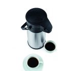 Termosz, pumpás, 2,2 liter, 34x15 cm magas, rozsdamentes