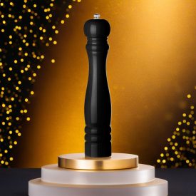 Borsőrlő fából, fekete, 31,5 cm