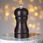 Borsőrlő fából, sötét fa, 11,3 cm