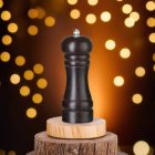 Borsőrlő fából, sötét, 16,5 cm