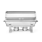 Chafing roll-top GN 1/1, 90°-os bukófedővel, 9 liter