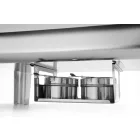 Chafing GN 1/1 szatén fényezéssel, 9 l, 57×43×29 cm, HENDI