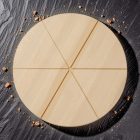 Pizza vágódeszka, 50 cm átmérő