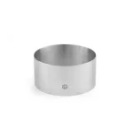 Tálalógyűrű, ételgyűrű, kör, 9×4,5 cm