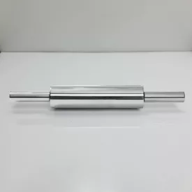   Nyújtófa csapágyas nyéllel, rozsdamentes, hasznos felület: 25 cm, átmérő: 6,2 cm
