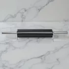 Nyújtófa csapágyas nyéllel, tapadásmentes, hasznos felület: 25 cm, átmérő: 6,2 cm