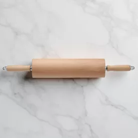   Nyújtófa csapágyas nyéllel, hasznos felület: 38 cm, átmérő: 7,5 cm