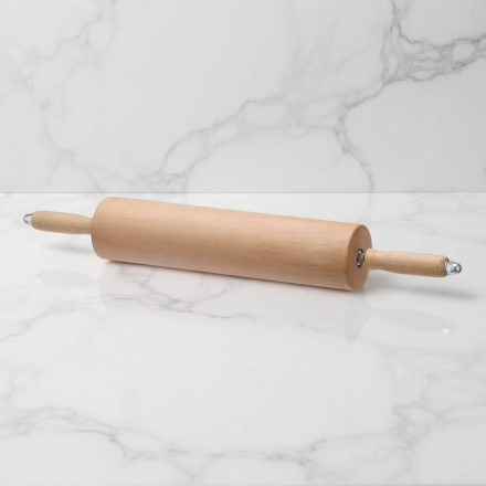 Nyújtófa csapágyas nyéllel, hasznos felület: 39 cm, átmérő: 9 cm