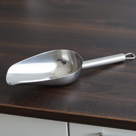 Lisztlapát, fűszerlapát 190 ml, 26 cm, rozsdamentes