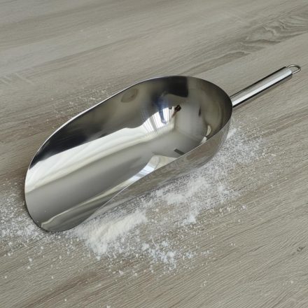 Lisztlapát, fűszerlapát, 920 ml, 43 cm, rozsdamentes