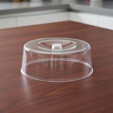 Búra, kerek átlátszó, 30 cm