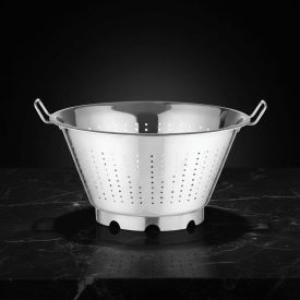 Szűrődézsa üsthöz, 41 cm, talpas, rozsdamentes