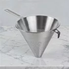 Spiccszűrő, kínai szűrő, 23,5 cm, rozsdamentes