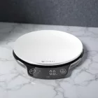 Digitális konyhamérleg, 3 kg méréshatár, 0,1- 1 gramm közötti pontosság, 16,5x18 cm