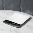 Digitális konyhamérleg, 10 kg méréshatár, akkumulátoros, 16x21 cm