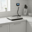 Digitális mérleg, 200 kg-ig, 29,8×24,8×3,7 cm