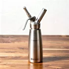 Habszifon, 500 ml, Profi rozsdamentes