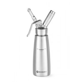 Habszifon, 500 ml, Profi rozsdamentes