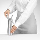 Habszifon, 500 ml, Profi rozsdamentes