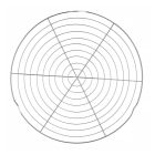 Sütőrács, kerek, 32 cm, rozsdamentes