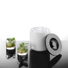 Jégvödör, duplafalú, 5 l, fehér, polisztirol, BarUp