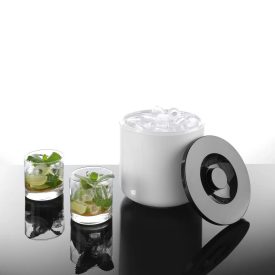 Jégvödör, duplafalú, 5 l, fehér, polisztirol, BarUp