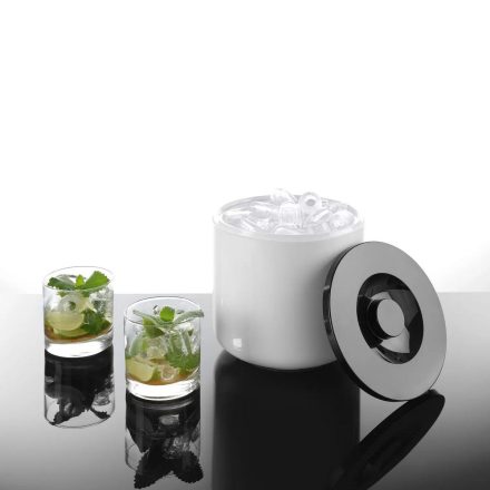 Jégvödör, duplafalú, 5 l, fehér, polisztirol, BarUp