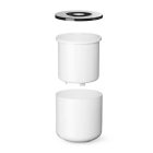 Jégvödör, duplafalú, 5 l, fehér, polisztirol, BarUp