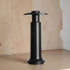 Vákuumpumpa, borzár 2 dugóval, fekete, BarUp