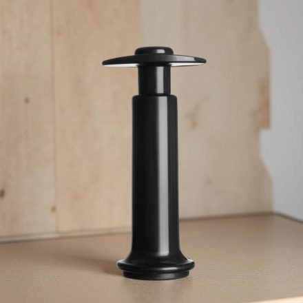 Vákuumpumpa, borzár 2 dugóval, fekete, BarUp