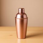 Cobbler shaker, 795 ml, 3 részes, rézvörös, BarUp