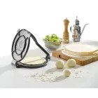 Tortillaprés, hasznos átmérő: 20 cm, öntöttvas