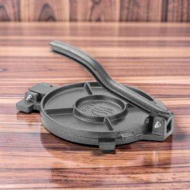 Tortillaprés, hasznos átmérő: 26 cm, öntöttvas