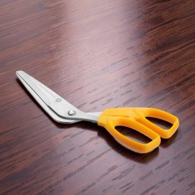 Pizzavágó olló, nagy teherbírású, 24,5×8,8 cm