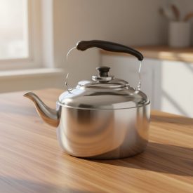 Teafőző fedővel gáztűzhelyre, 6 liter, 24,5×29 cm