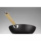 Wok fanyéllel, vas 32 cm, HENDI