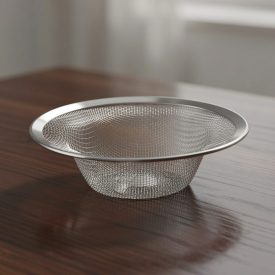 Lefolyószűrő, 11x3,5 cm, rozsdamentes