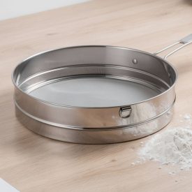 Lisztszita, átmérő: 35,8 cm, rozsdamentes