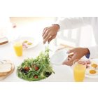 Salátacsipesz, 23 cm, átlátszó polikarbonát