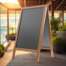 Utcai információs tábla, 50×45×85 cm