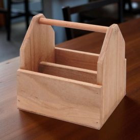 Asztali tároló doboz, 19×16×20 cm