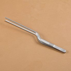 Tálalócsipesz/séfcsipesz, hajlított, 21 cm, HENDI