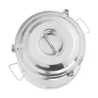 Ételszállító badella, duplafalú hőszigetelt, 19 liter, 35×40 cm, HENDI