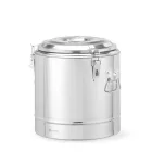 Ételszállító badella, duplafalú hőszigetelt, 19 liter, 35×40 cm, HENDI