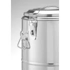 Ételszállító badella, duplafalú hőszigetelt, 19 liter, 35×40 cm, HENDI